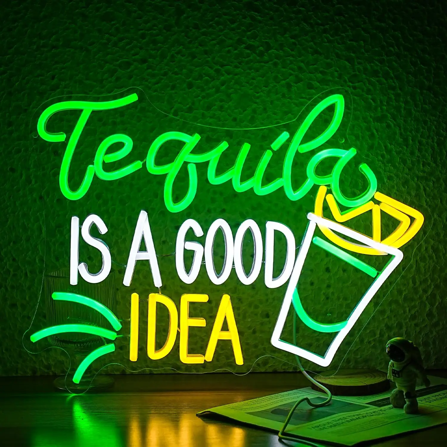 Lighting Decoration Ideas For Home - Tequila Ist Eine Gute Idee Neon-Schild