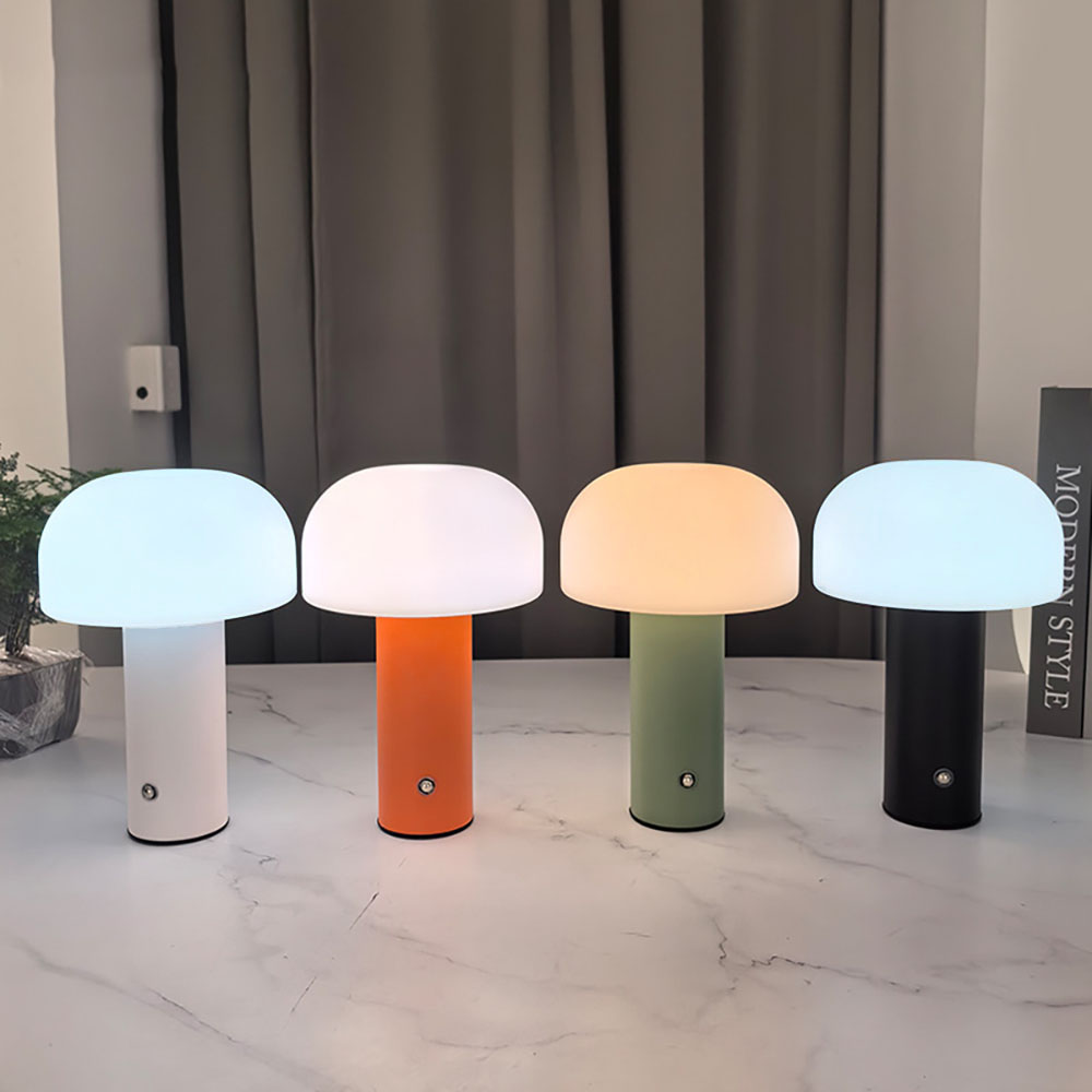 Mushroom Table Lamp - Neue Pilzlampe LED Lade Tischlampe 3-Farben