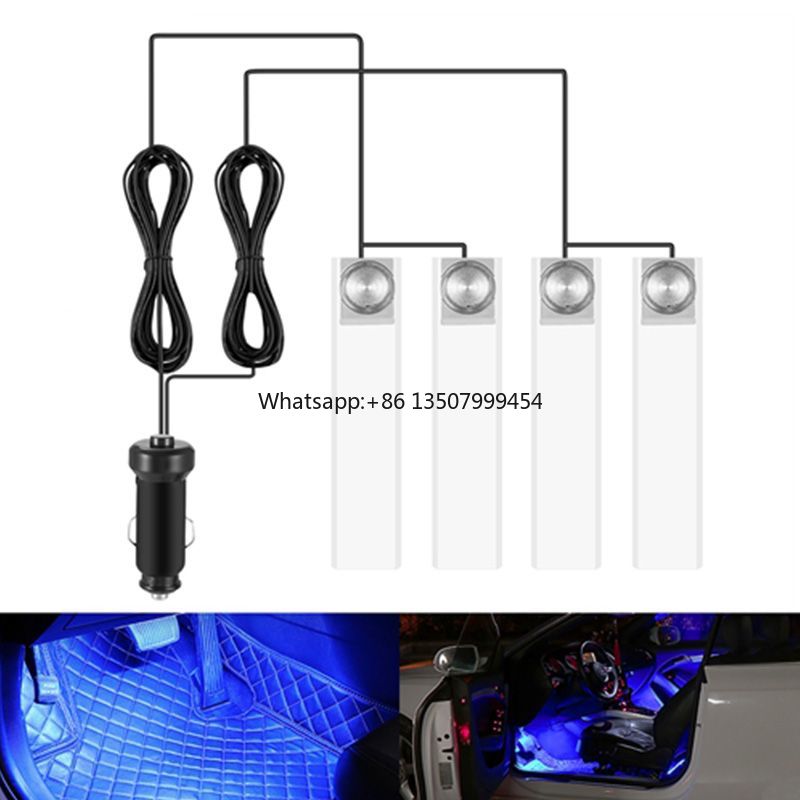 Decor Lighting & Decor Fires - Auto-Atmosphärenlicht, 12 V, dekorative Innenlampe für