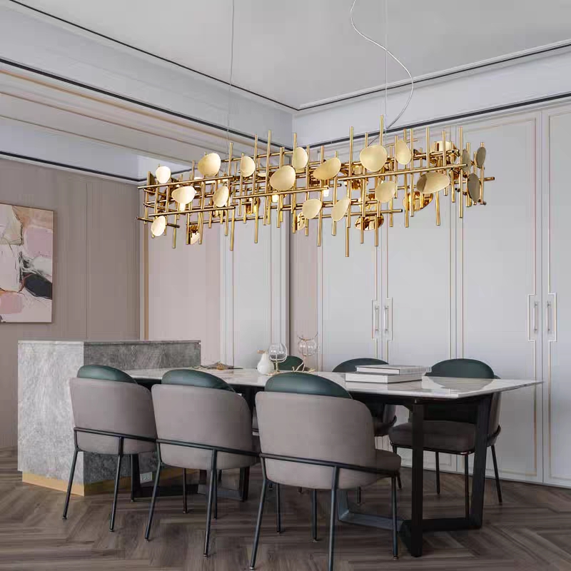Lighting Decoration Ideas For Home - Designer-Deko-Idee Geometrische Linien Pendelleuchten LED-Hängelampe für