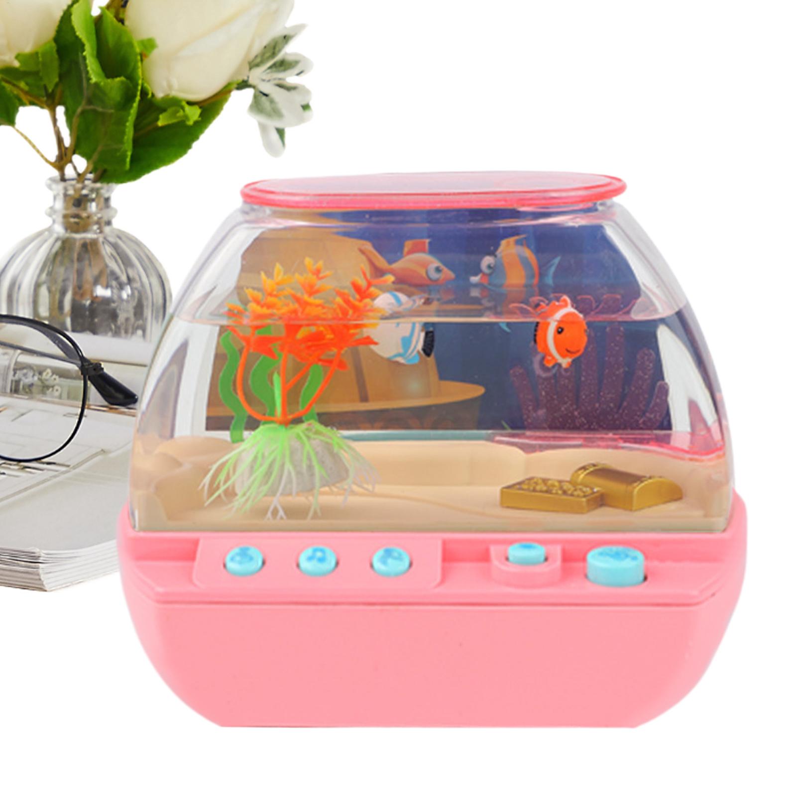 Decor Lighting & Decor Fires - Spielzeug-Aquarium als Heimdekoration mit Musik und
