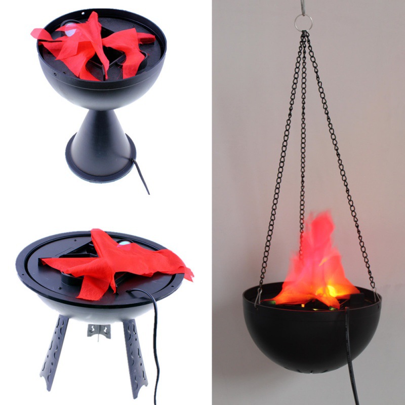 Lighting Decor House - 3D Flammeneffekt-Lampe, Simulierter Kamin, Elektrisches Flammenlicht,