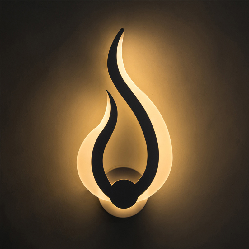 Lighting Decoration On Wall - Indoor Hause Dekoration Acryl LED Wand
