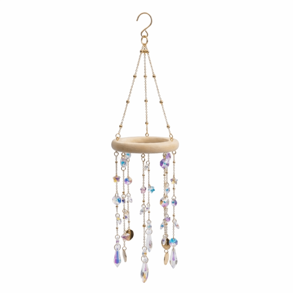 Outdoor Lighting Decor Ideas - Geschenkidee: Hängender Kristall-Sonnenfänger, Lichtbrechung, Exquisite Fensterdekoration,