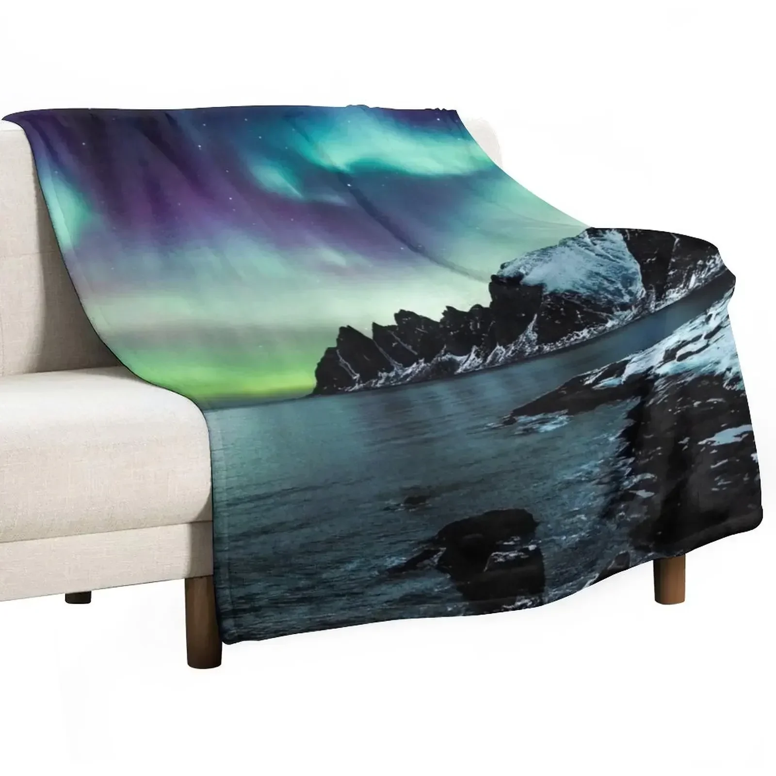 Lighting Decoration Ideas For Home - Northern Lights III Kuscheldecke Dekorative Bettwaren