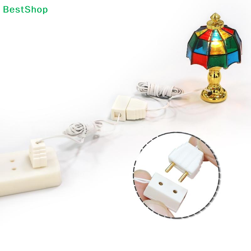 Lighting Decor House - 〔R〕Puppenhaus-LED-Lichtzubehör im Maßstab 1:12 – Mini-Transformator-Steckdose