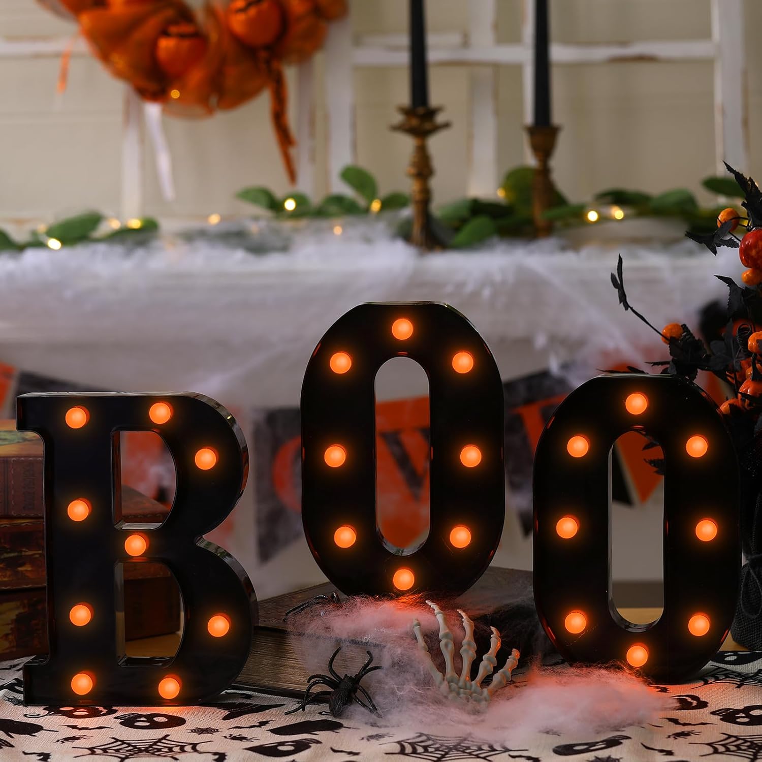 Halloween-Dekorationen – 3 LED – Light Up Letters Marquee Bewertung und Preis