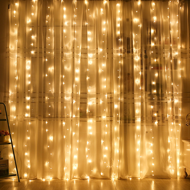 USB LED Vorhang Lichterketten  – Fairy Light Curtain Bewertung und Preis