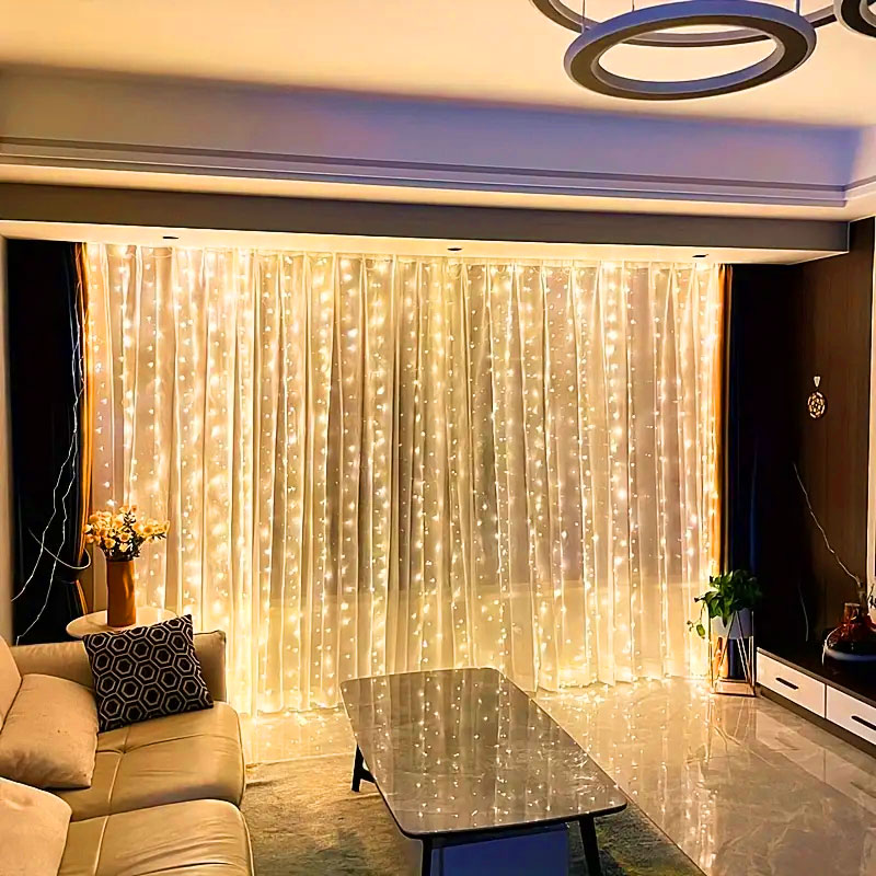 USB LED Vorhang Lichterketten  – Fairy Light Curtain Bewertung und Preis