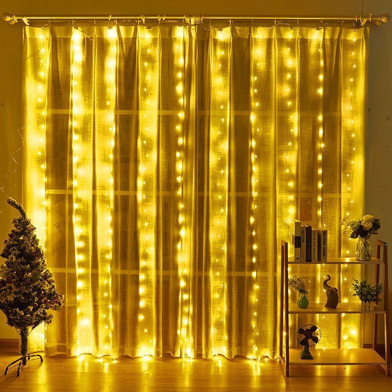 USB LED Vorhang Lichterketten  – Fairy Light Curtain Bewertung und Preis