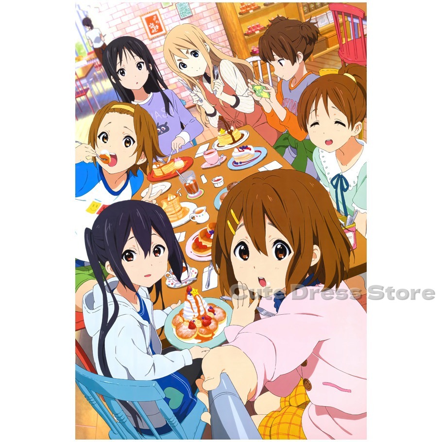 K-On! Anime-Leinwanddruck, ung – Lighting Decoration On Wall Bewertung und Preis