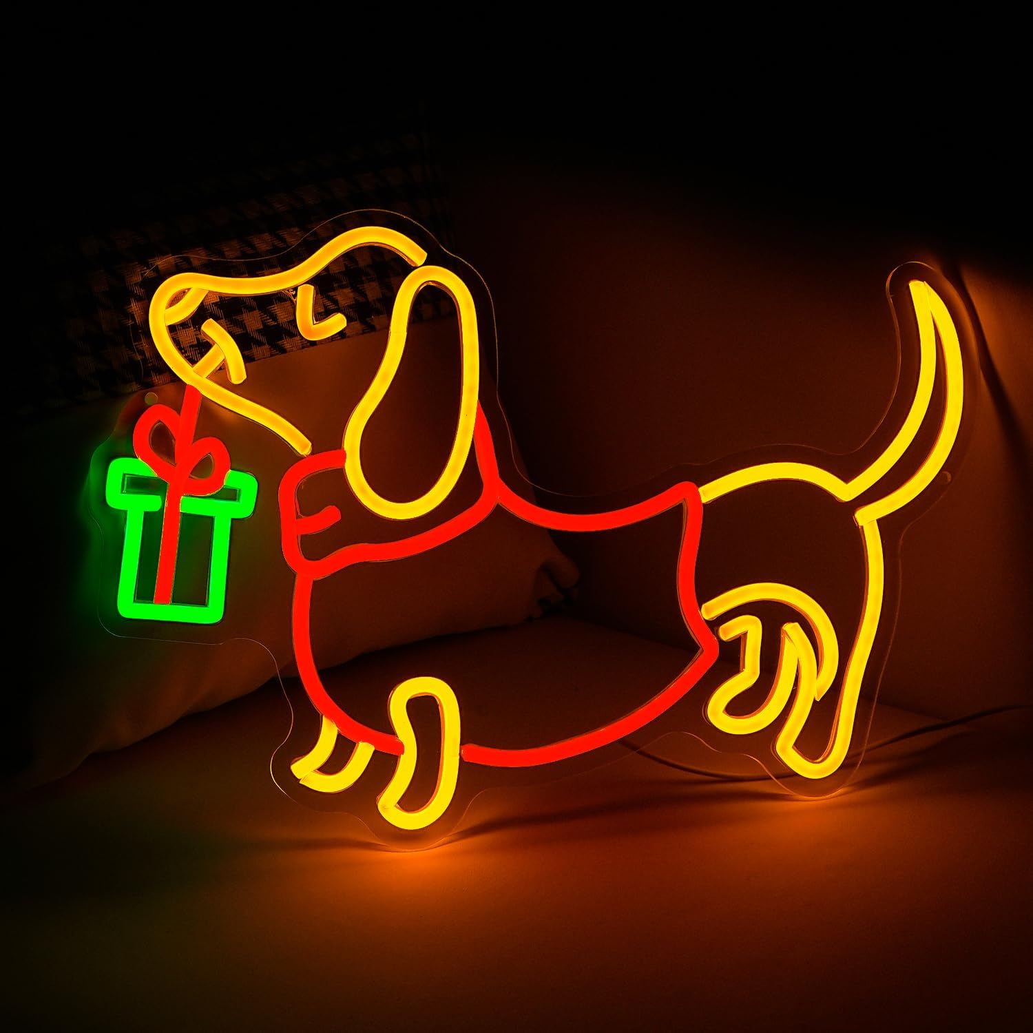 USB-dimmbares Dackel-Neonschil – Lighting Decoration Ideas For Home Bewertung und Preis