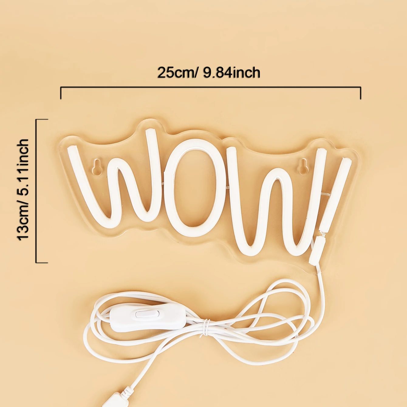 Chi-buy LED Neon WOW USB Power – Lighting Decor Wow Bewertung und Preis