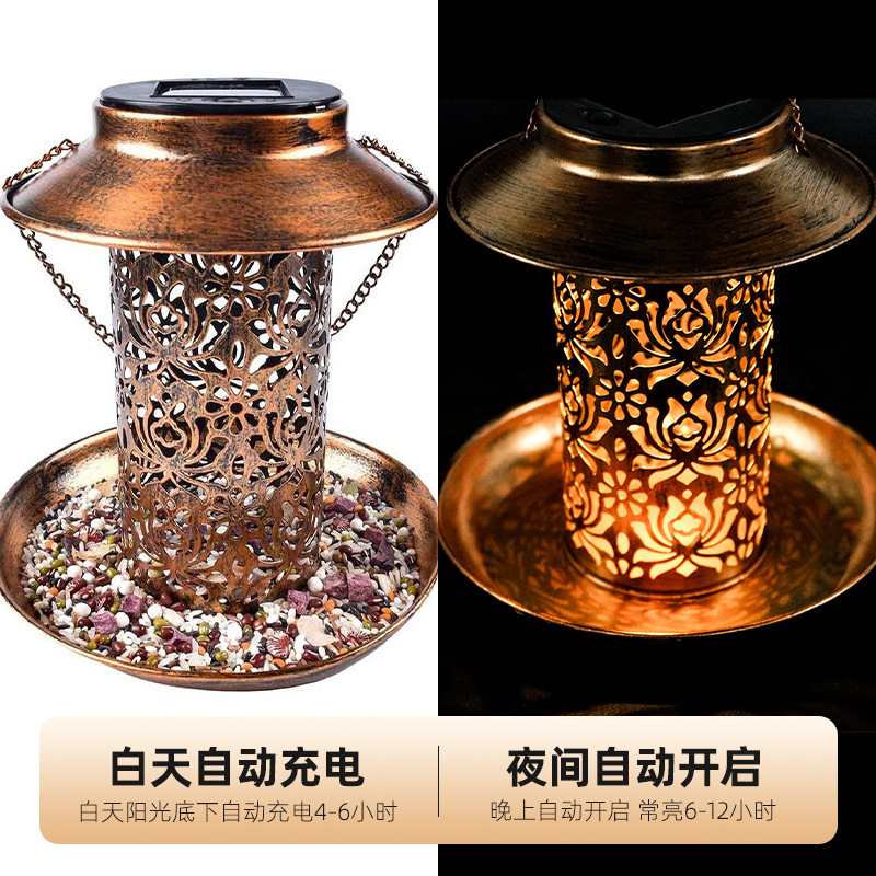 Solarbetriebener Vogelfuttersp – Outdoor Lighting Decor Ideas Bewertung und Preis