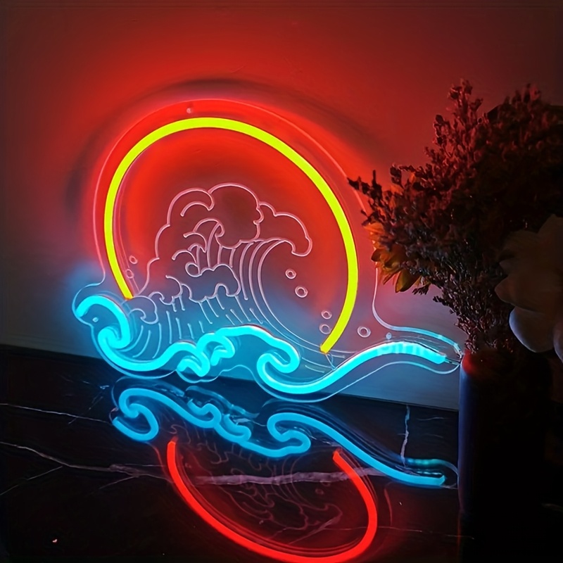 Wave Wall Neonlichtschild Sonn – Lighting Decor Sunrise Bewertung und Preis