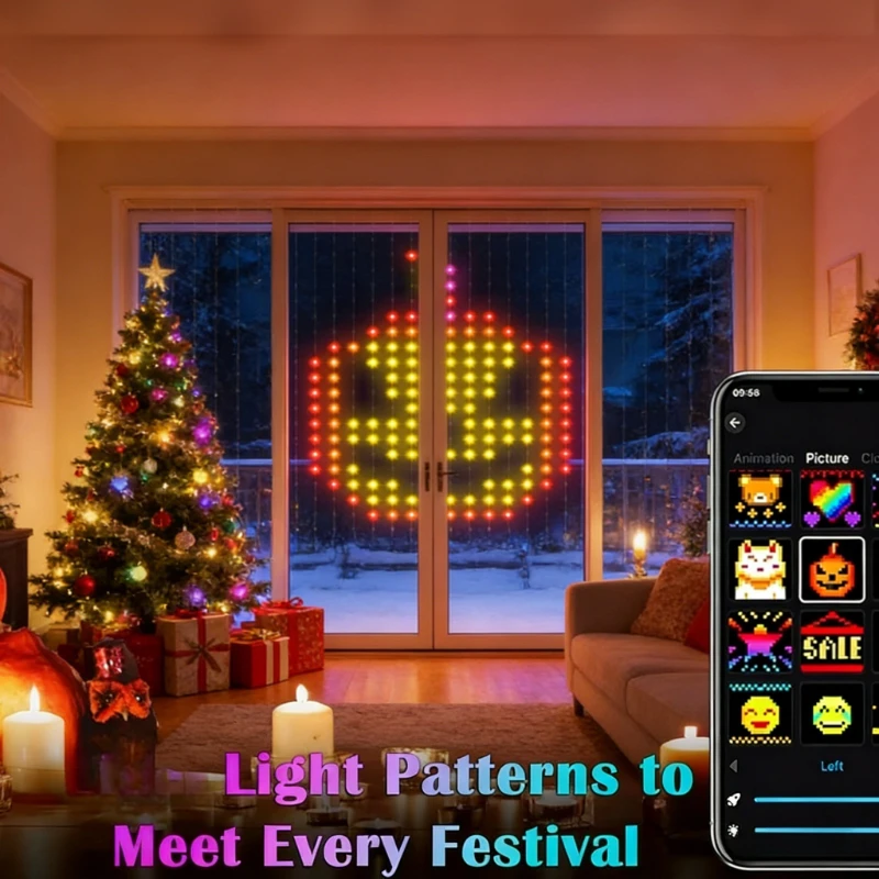 Intelligente 400LED Vorhanglic – Fairy Light Curtain Bewertung und Preis