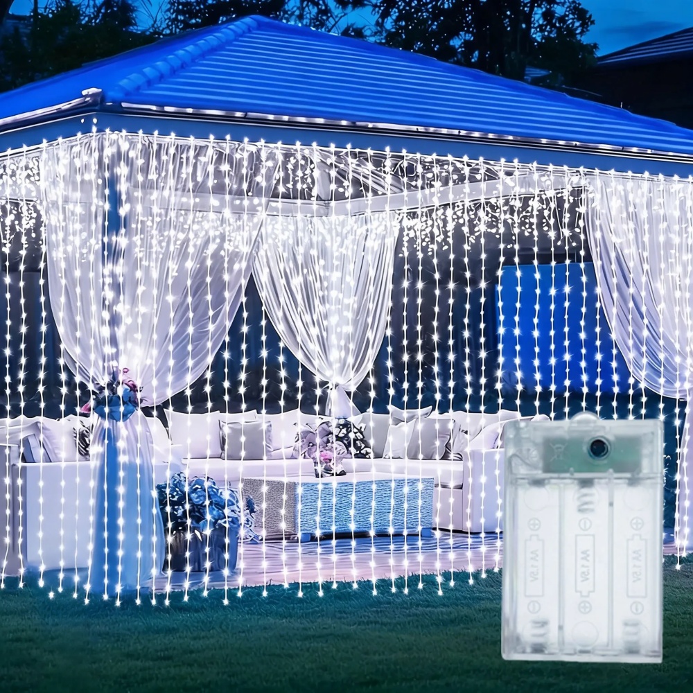 Weihnachts-Lichterkette LED-Vo – Fairy Light Curtain Bewertung und Preis