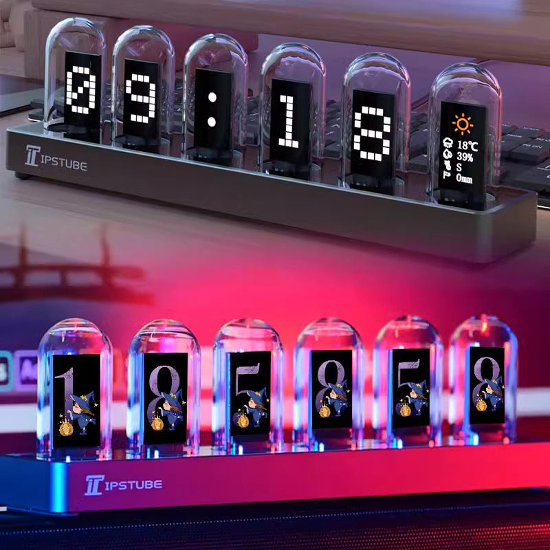 RGB Nixie-Röhrenuhr LED-Leucht – Lighting Decoration Ideas For Home Bewertung und Preis