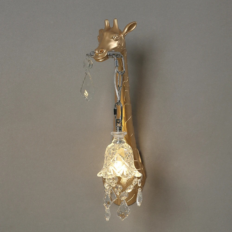 Harz-Giraffen-LED-Wandleuchte  – Decor Lighting Sales Bewertung und Preis