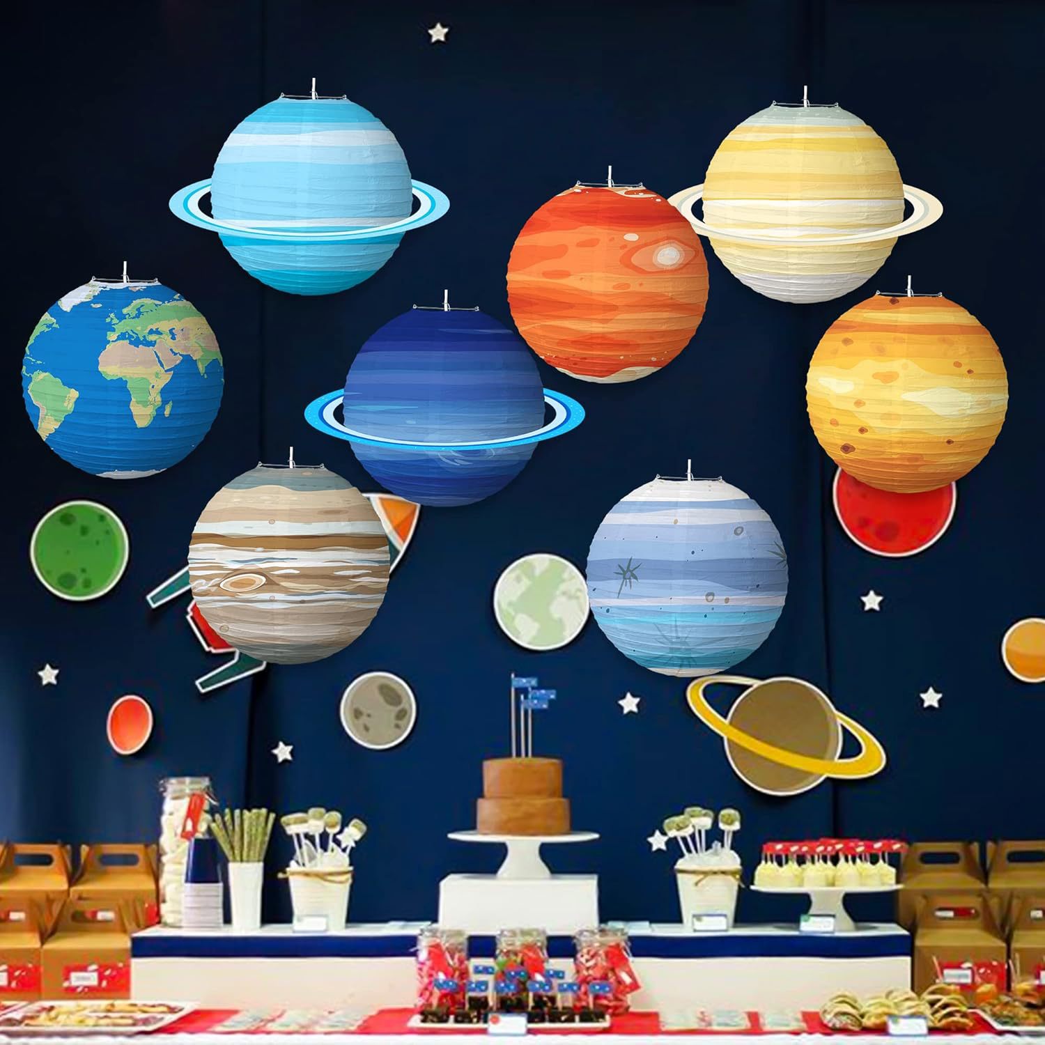 Sonnensystem Kreative Planeten – Lantern Paper Solar Bewertung und Preis