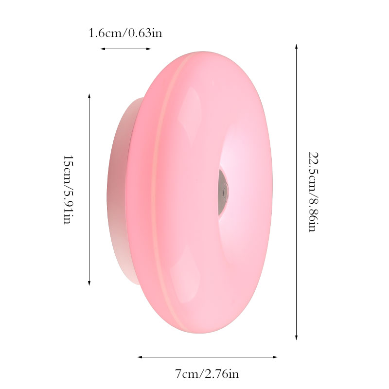 Künstlerische, luxuriöse Donut – Lighting Decoration On Wall Bewertung und Preis