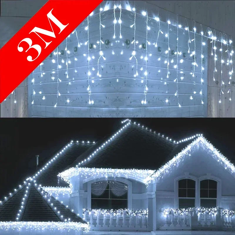 Weihnachten Lichter Außen Deko – Fairy Light Curtain Bewertung und Preis