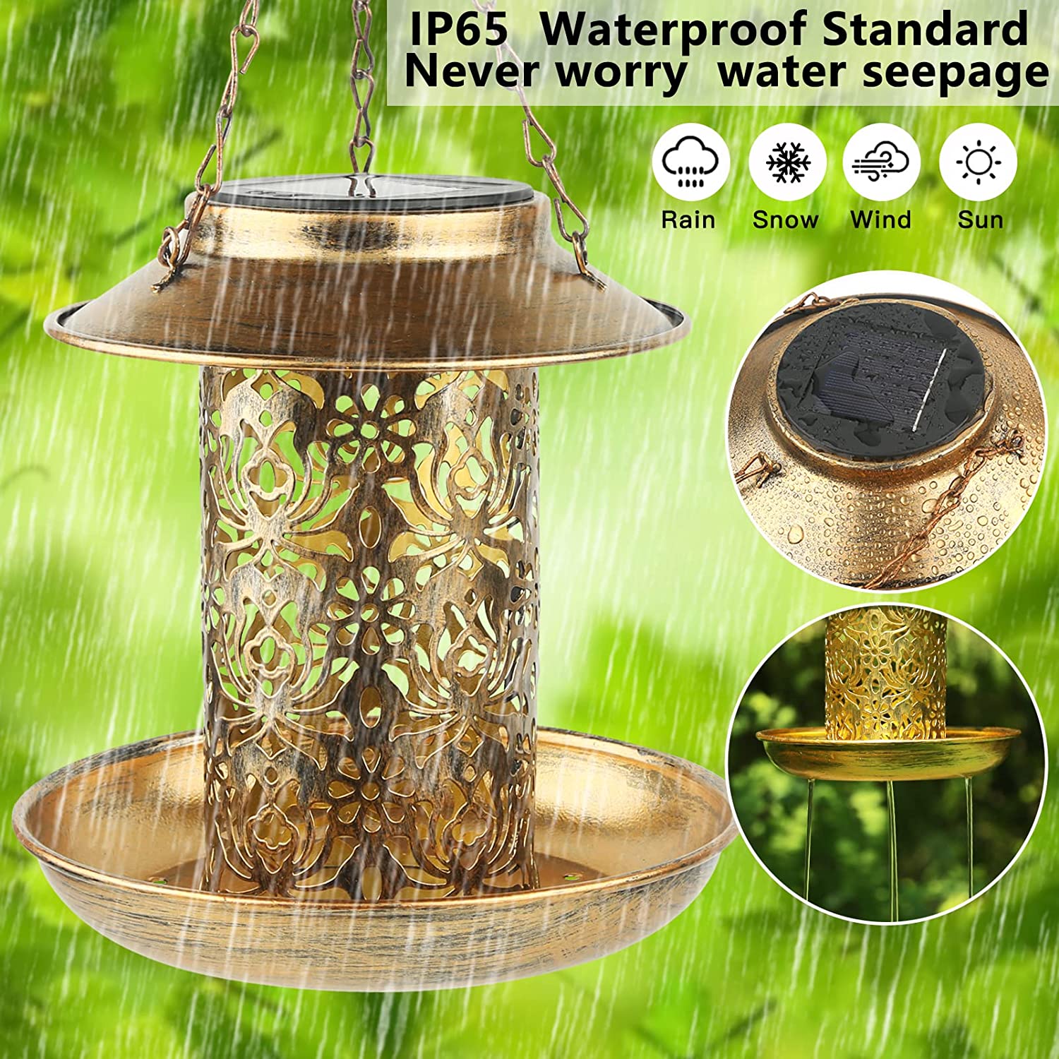 Solar-Vogelfutterstation aus M – Outdoor Lighting Decor Ideas Bewertung und Preis