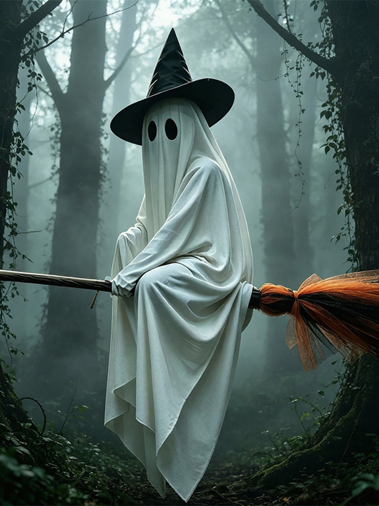 Halloween Fliegende Besen und  – Lighting Decor House Bewertung und Preis