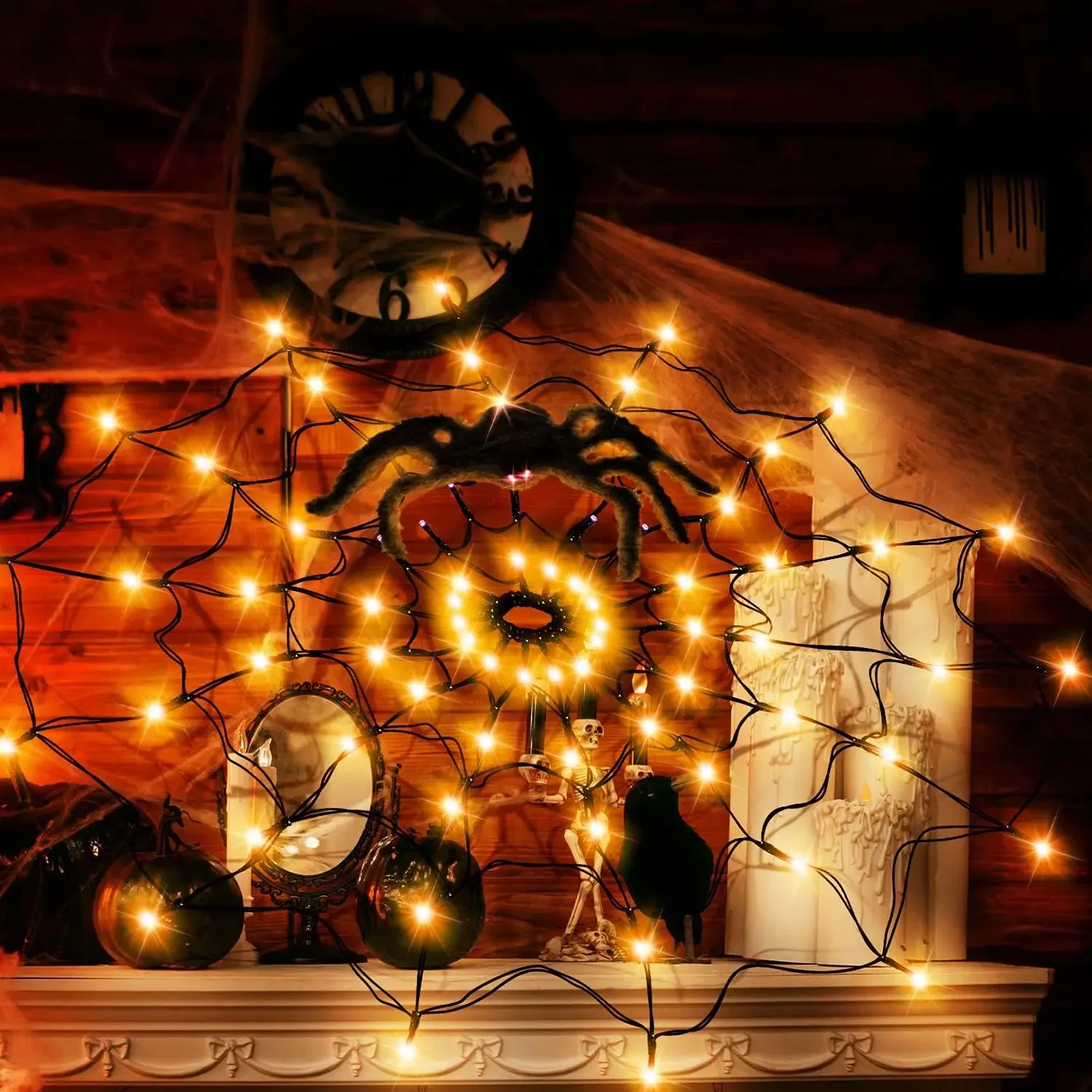 Halloween LED-Lichterkette Spi – Lighting Decor House Bewertung und Preis