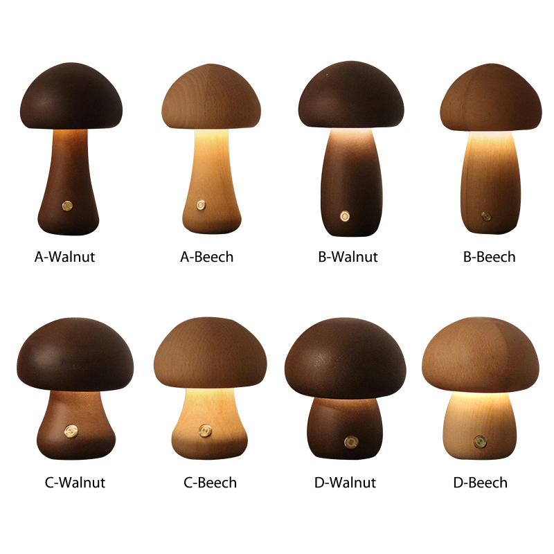 Niedliche Pilz-LED-Nachtlicht- – Mushroom Table Lamp Bewertung und Preis