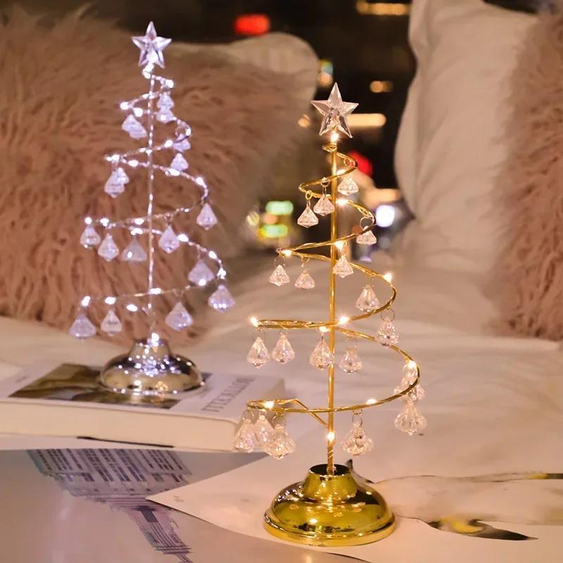 Weihnachts-LED-Kristall-Weihna – Home Decor Lighting Tree Bewertung und Preis