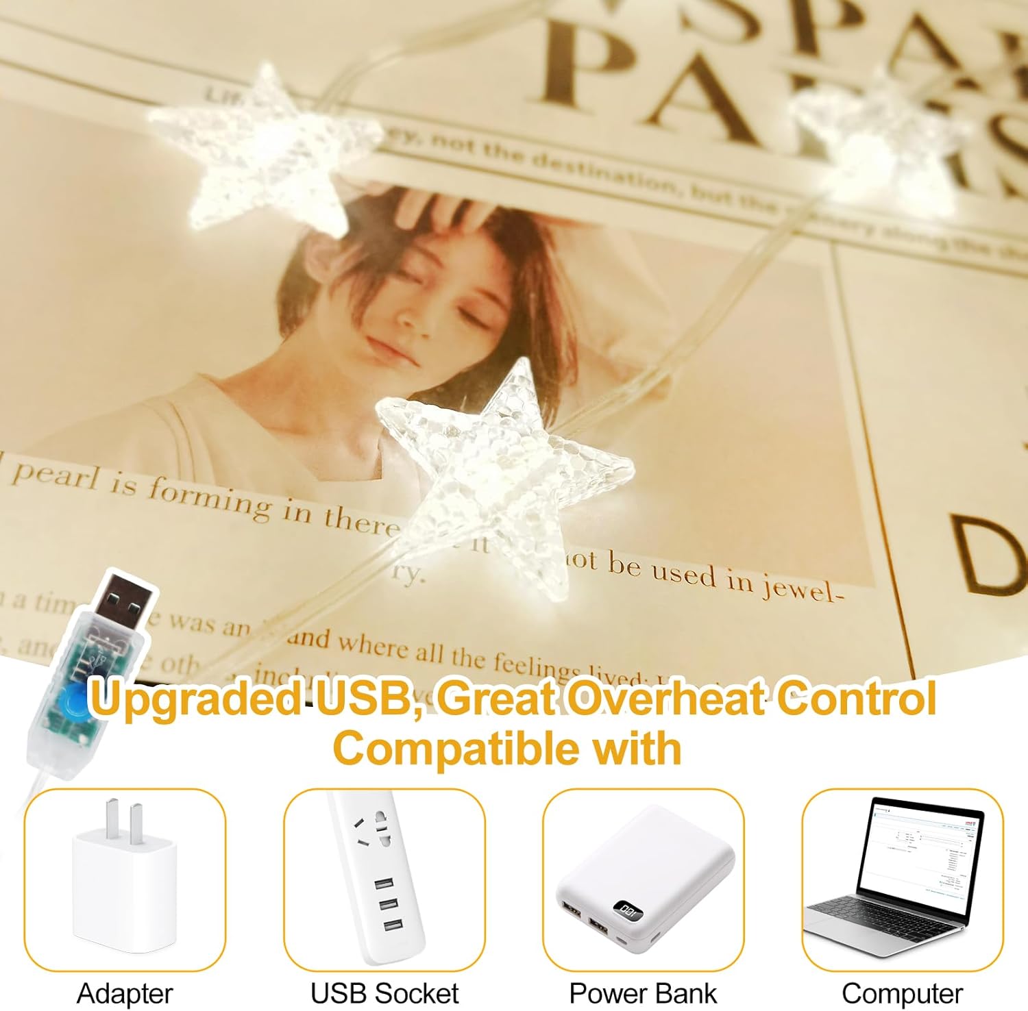 1pc 120 LED Stern Vorhang Lich – Fairy Light Curtain Bewertung und Preis