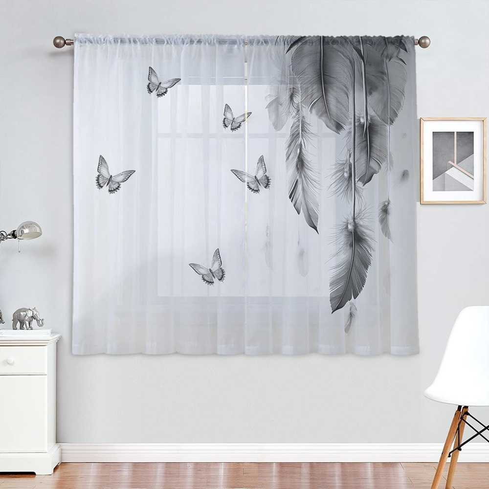 2 Stück Digital Bedruckte Tran – Fairy Light Curtain Bewertung und Preis
