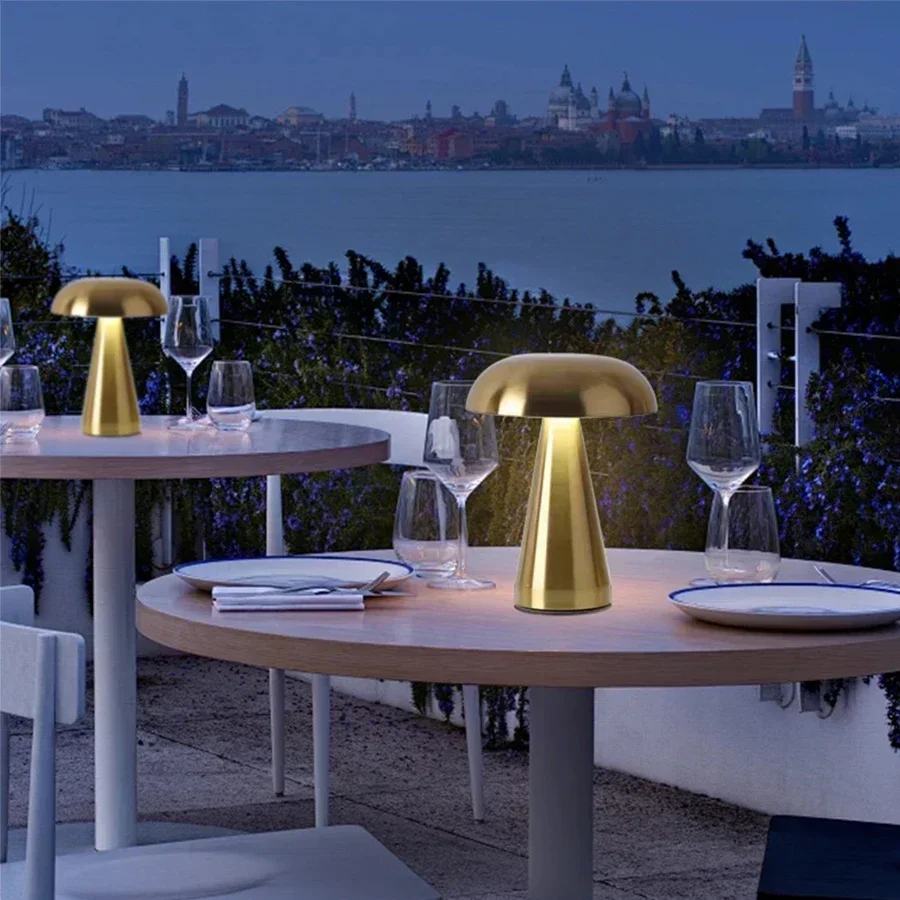 LED-Tischlampe im Retro-Pilz-D – Mushroom Table Lamp Bewertung und Preis