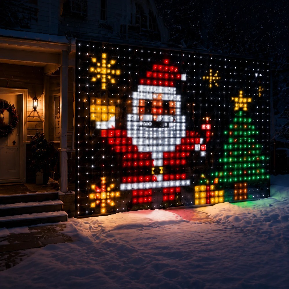 Intelligente RGB-LED-Vorhangli – Fairy Light Curtain Bewertung und Preis