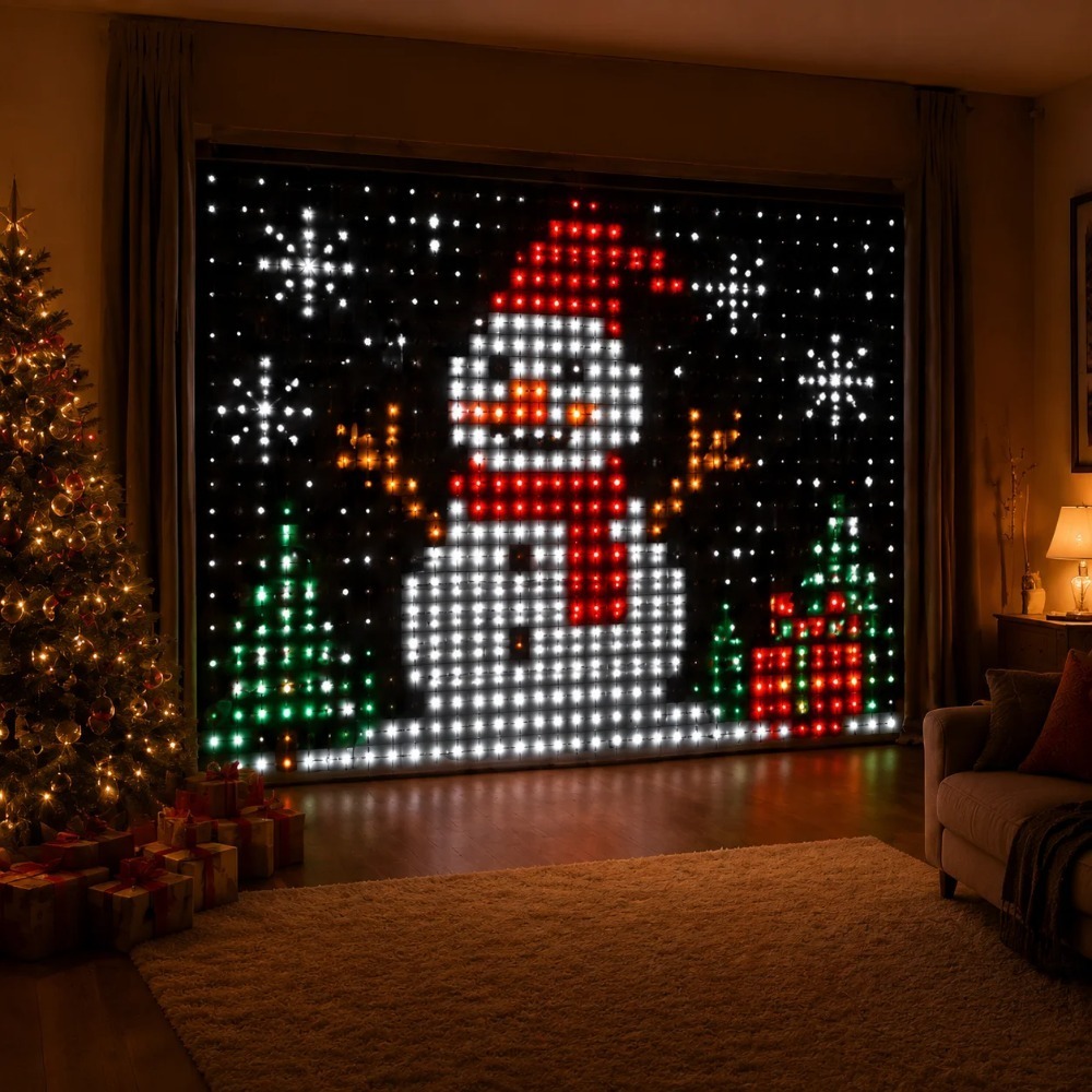 Intelligente RGB-LED-Vorhangli – Fairy Light Curtain Bewertung und Preis