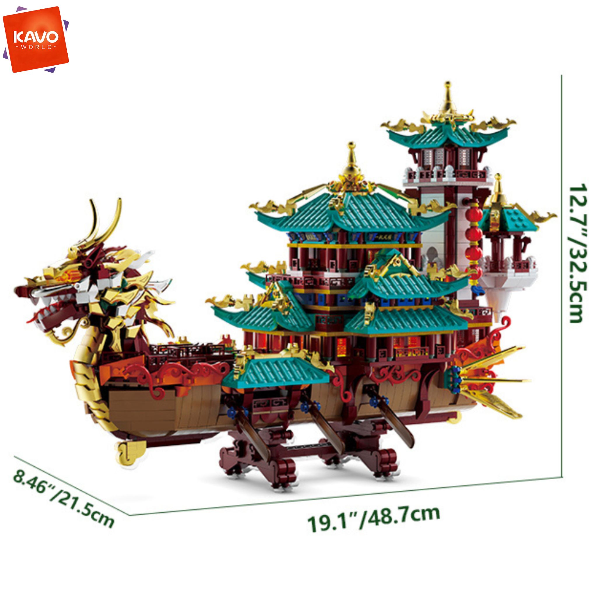 KAVOWORLD 2453-teiliger Drache – Lantern Paper Solar Bewertung und Preis