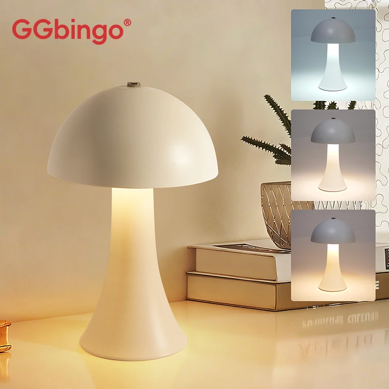 GGbingo Wiederaufladbare Neue  – Mushroom Table Lamp Bewertung und Preis