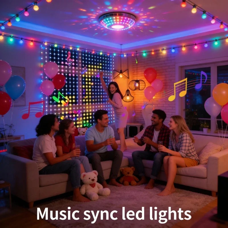 USB-betriebene, App-gesteuerte – Fairy Light Curtain Bewertung und Preis