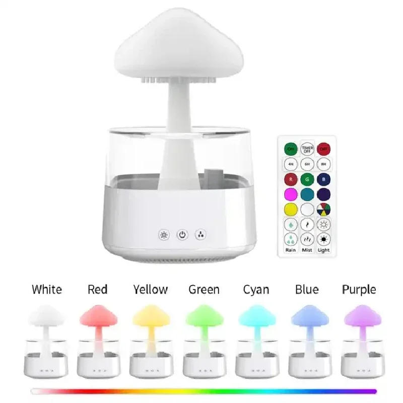 Wolken- und Regentropfen-Luftb – Mushroom Table Lamp Bewertung und Preis