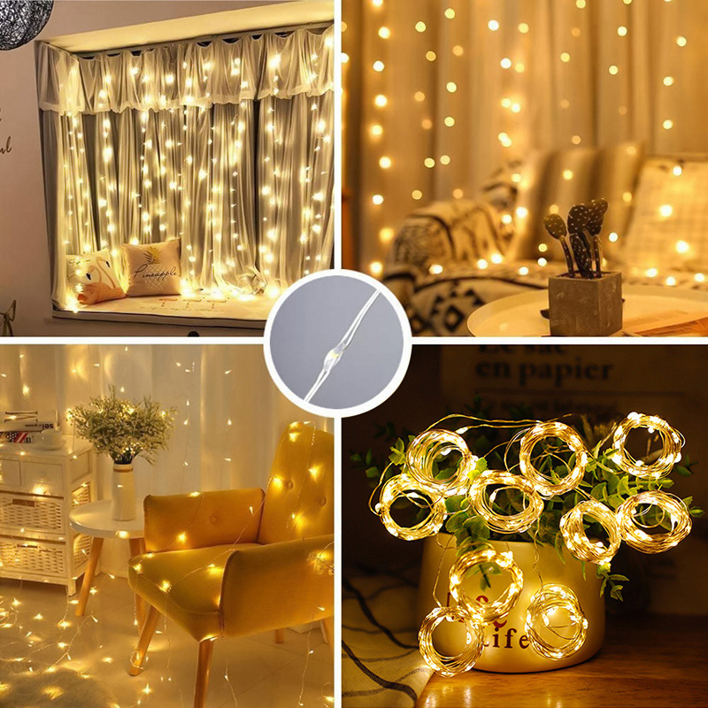USB LED Vorhang Lichterkette W – Fairy Light Curtain Bewertung und Preis