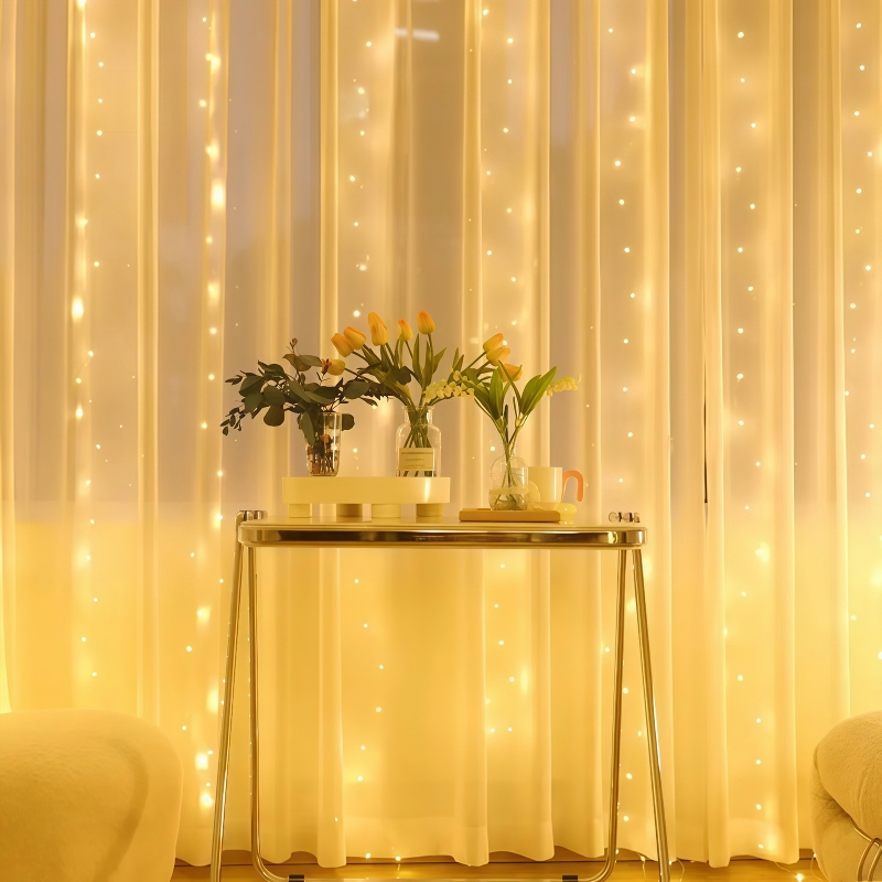 300/600 LED Batteriebetriebene – Fairy Light Curtain Bewertung und Preis
