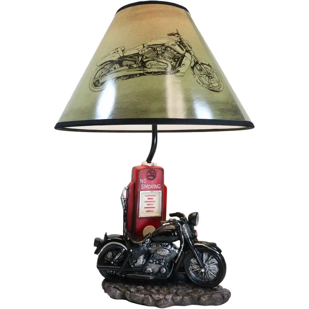 Vintage Retro Schwarze Motorra – Decor Lighting & Decor Fires Bewertung und Preis