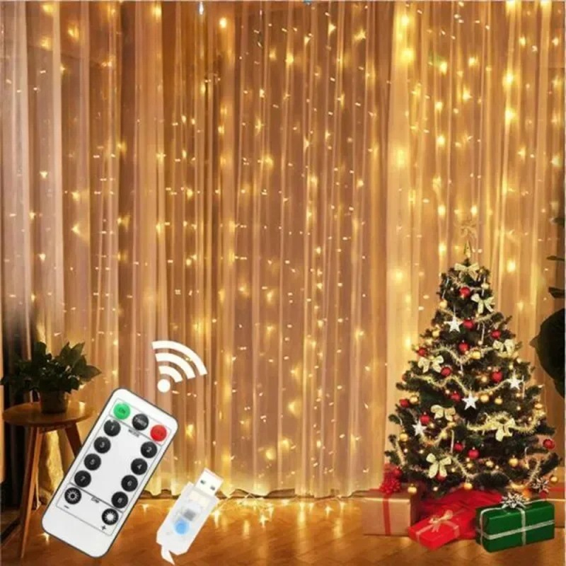 6x3M/3x3m Vorhang Girlande auf – Fairy Light Curtain Bewertung und Preis