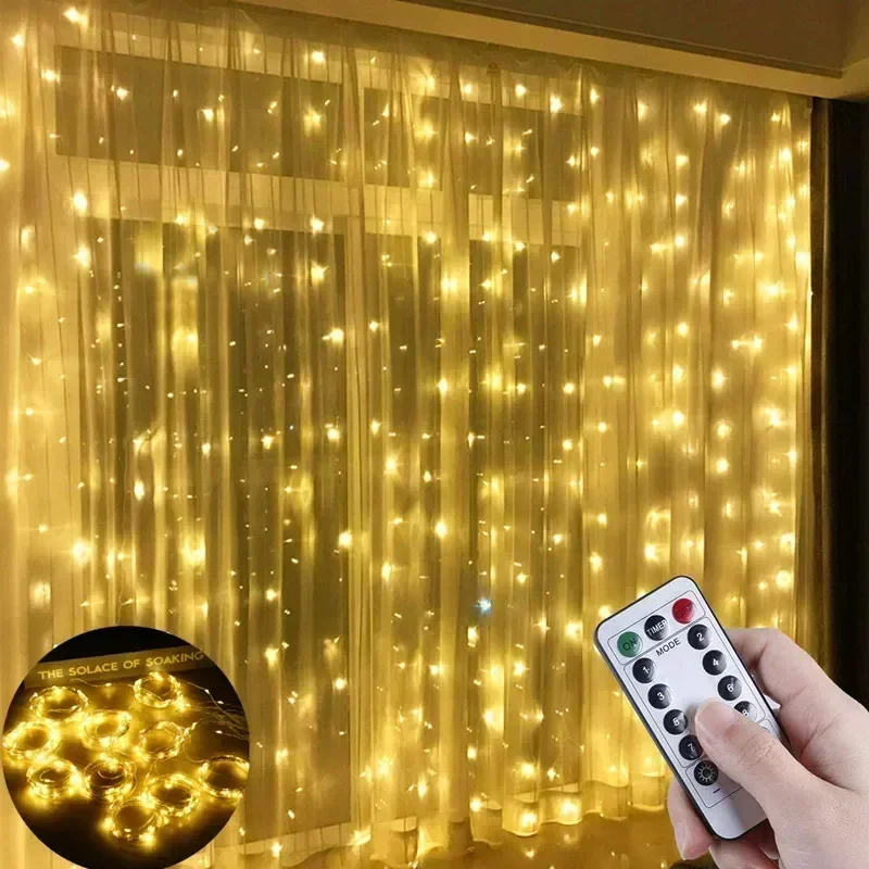 6x3M/3x3m Vorhang Girlande auf – Fairy Light Curtain Bewertung und Preis