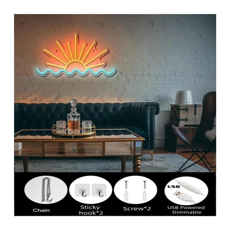 Sonnenaufgang-Sonnenuntergang- – Lighting Decor Sunrise Bewertung und Preis